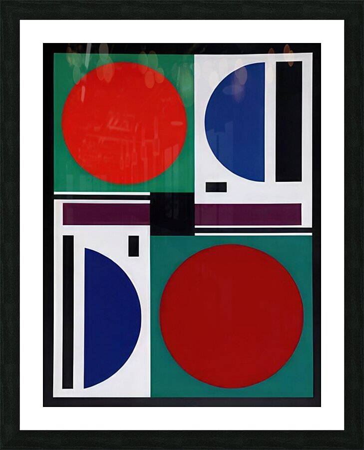 Auguste Herbin 10 Picture Frame print