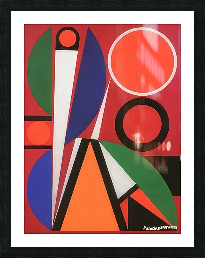 Auguste Herbin 16 Picture Frame print