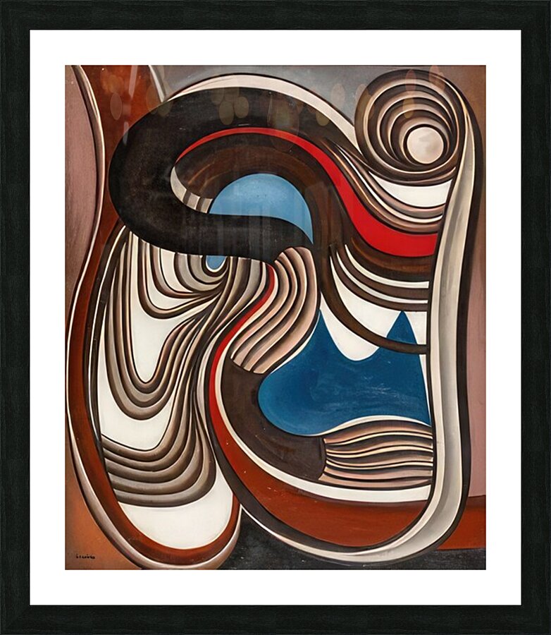 Auguste Herbin 19 Picture Frame print