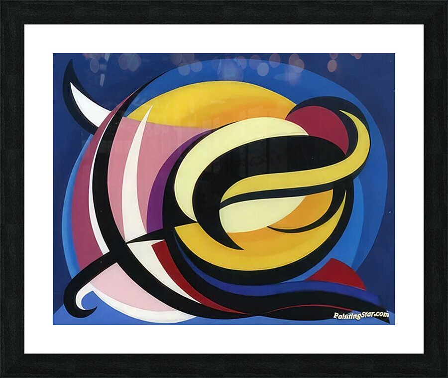 Auguste Herbin 21 Picture Frame print