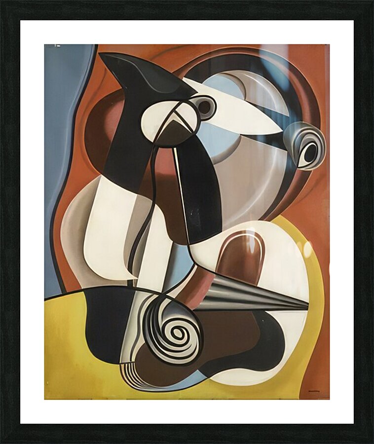 Auguste Herbin 22 Picture Frame print