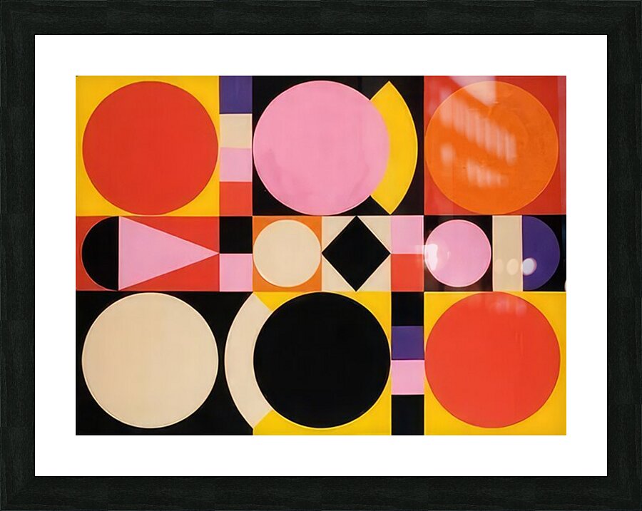Auguste Herbin 23 Picture Frame print