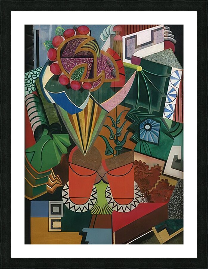 Auguste Herbin 24 Picture Frame print