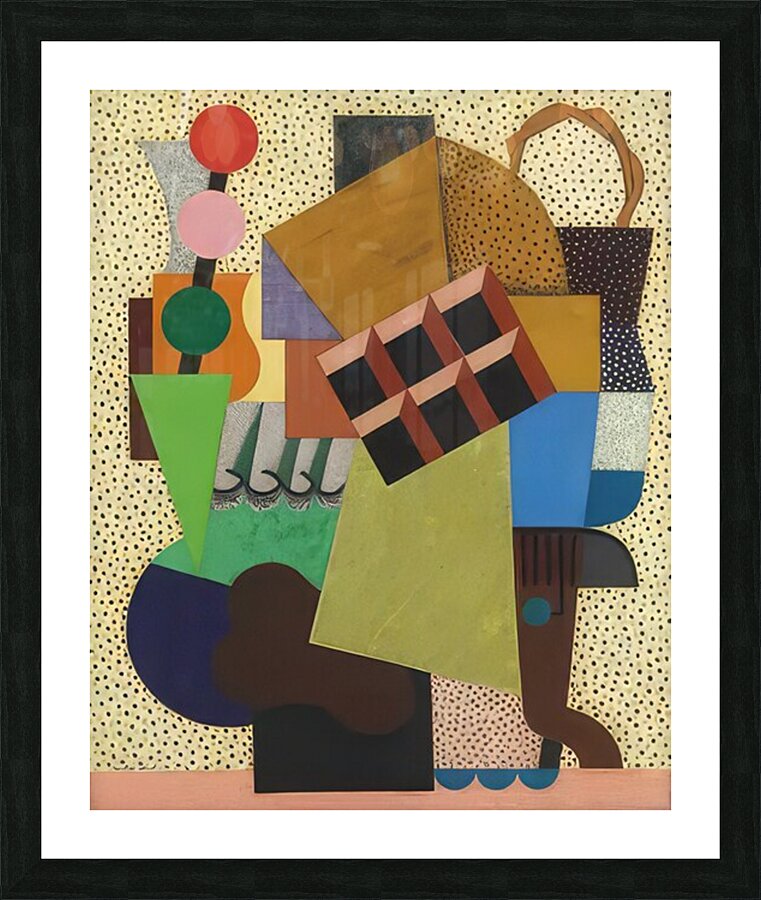 Auguste Herbin 32 Picture Frame print