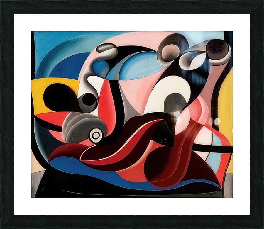 Auguste Herbin 33 Picture Frame print