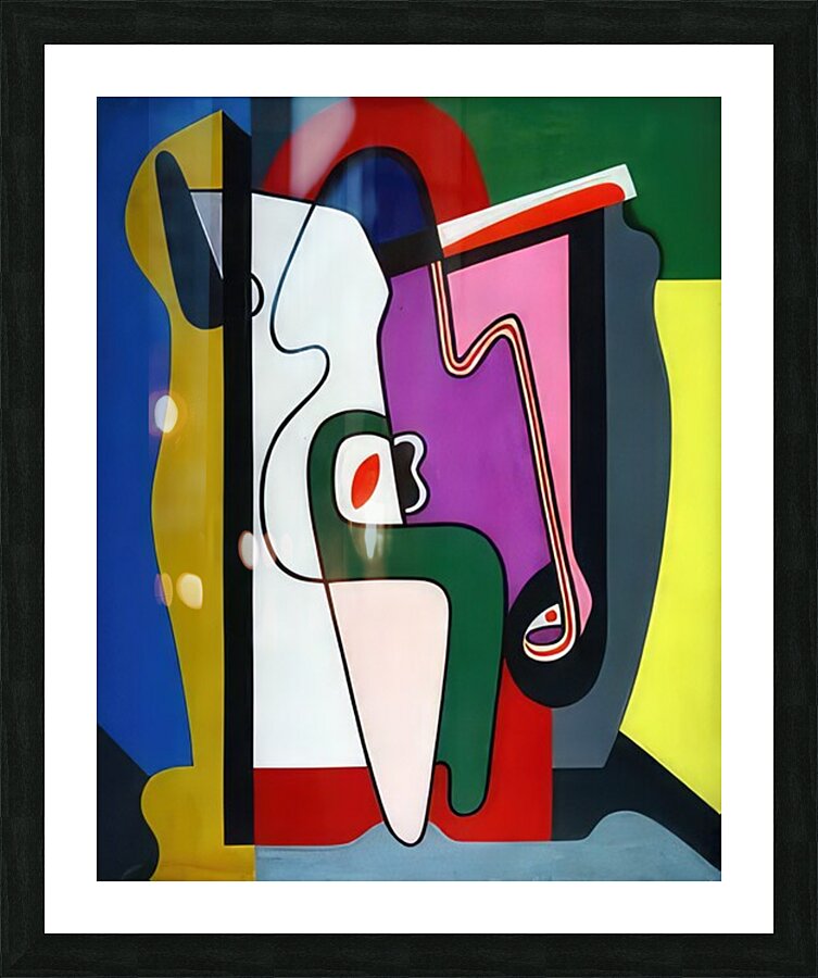 Auguste Herbin 37 Picture Frame print
