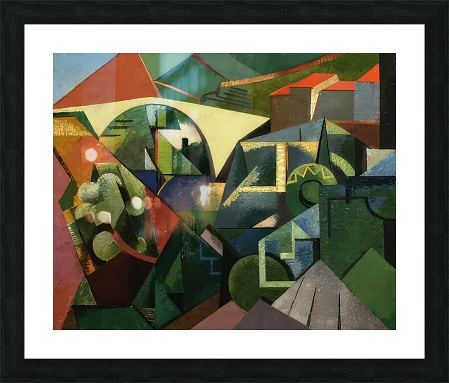 Auguste Herbin 42 Picture Frame print