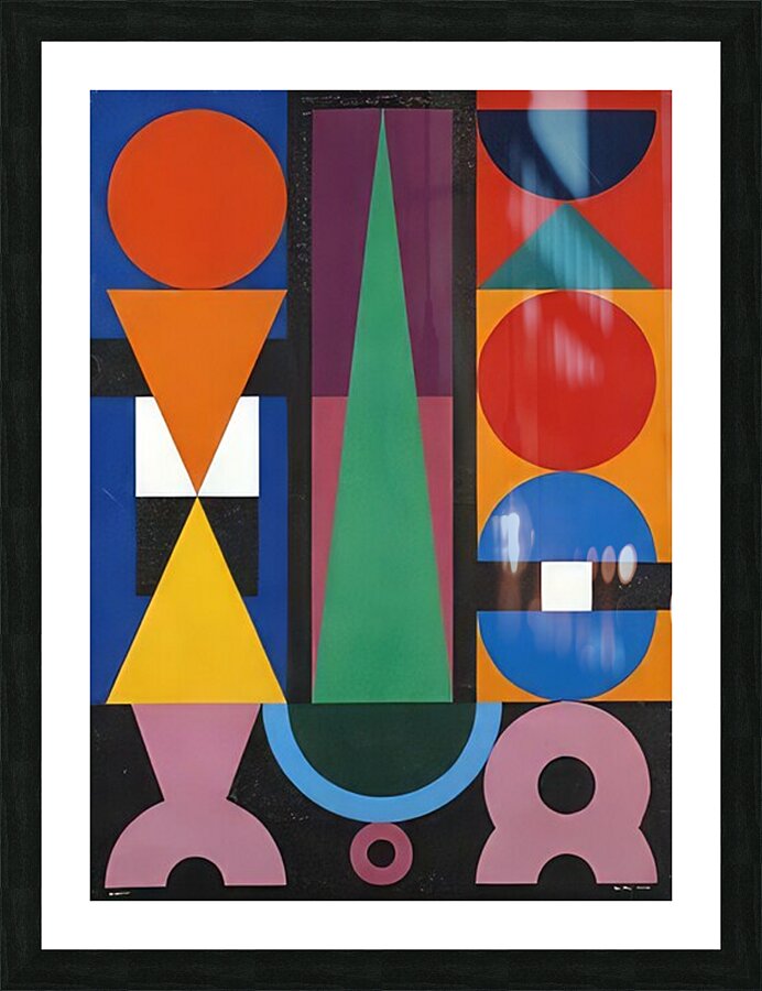 Auguste Herbin 43 Picture Frame print