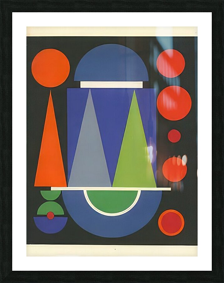 Auguste Herbin 46 Picture Frame print