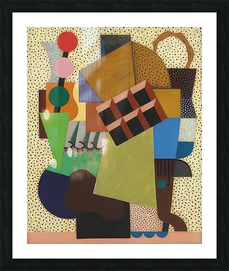 Auguste Herbin 55 Picture Frame print