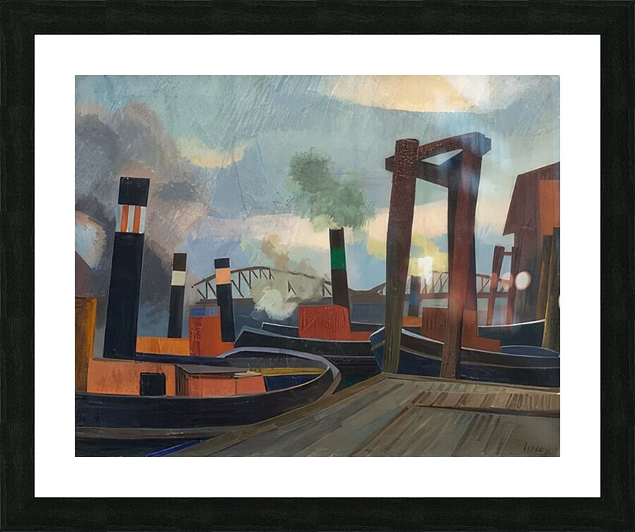 Auguste Herbin 2 Picture Frame print