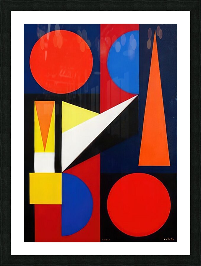 Auguste Herbin 5 Picture Frame print