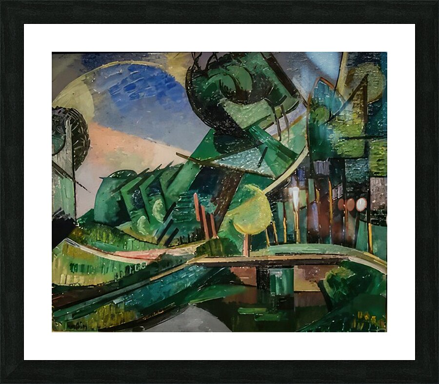 Auguste Herbin 6 Picture Frame print