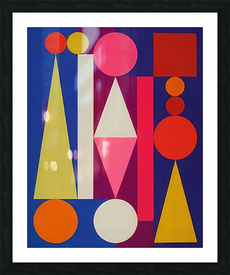 Auguste Herbin 8 Picture Frame print