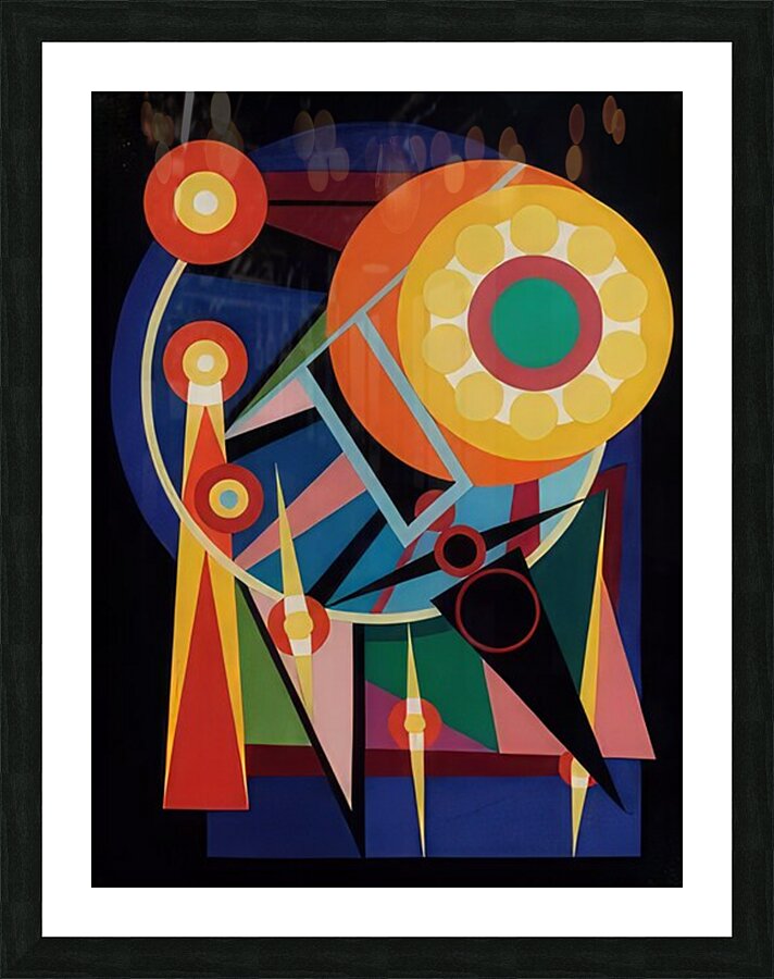 Auguste Herbin 10 Picture Frame print