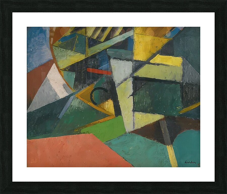 Auguste Herbin 15 Picture Frame print