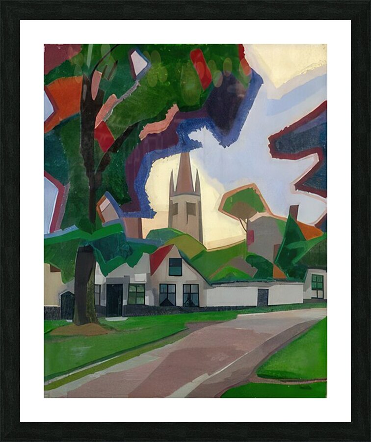 Auguste Herbin 22 Impression et Cadre photo