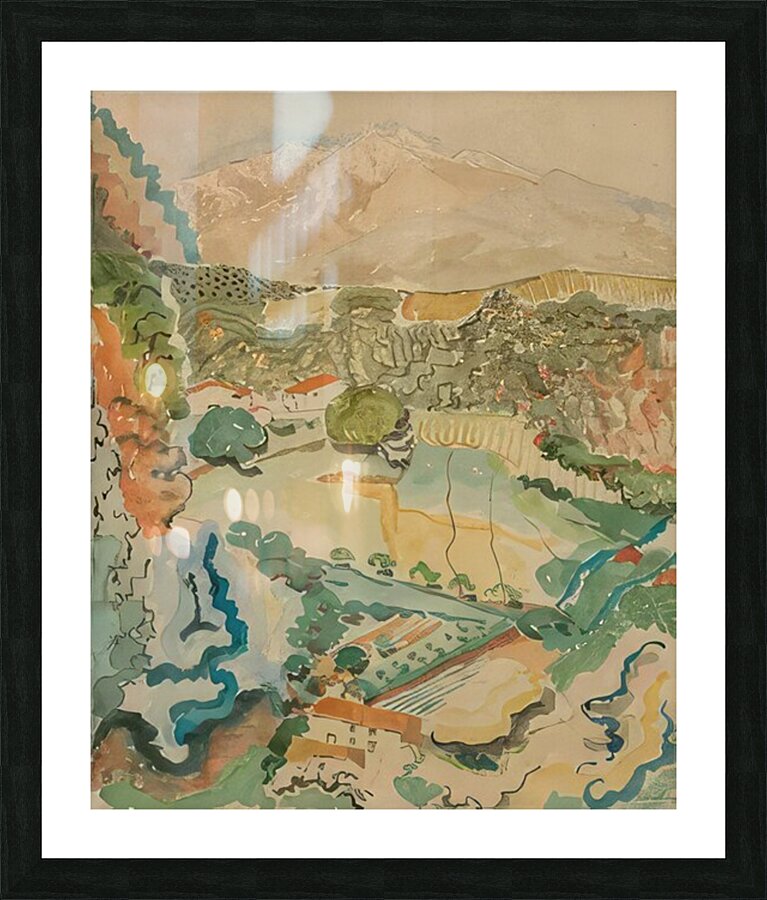 Auguste Herbin 24 Picture Frame print