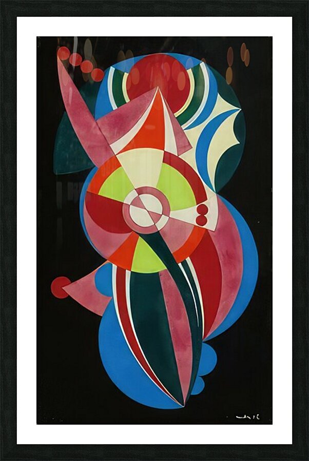 Auguste Herbin 30 Picture Frame print