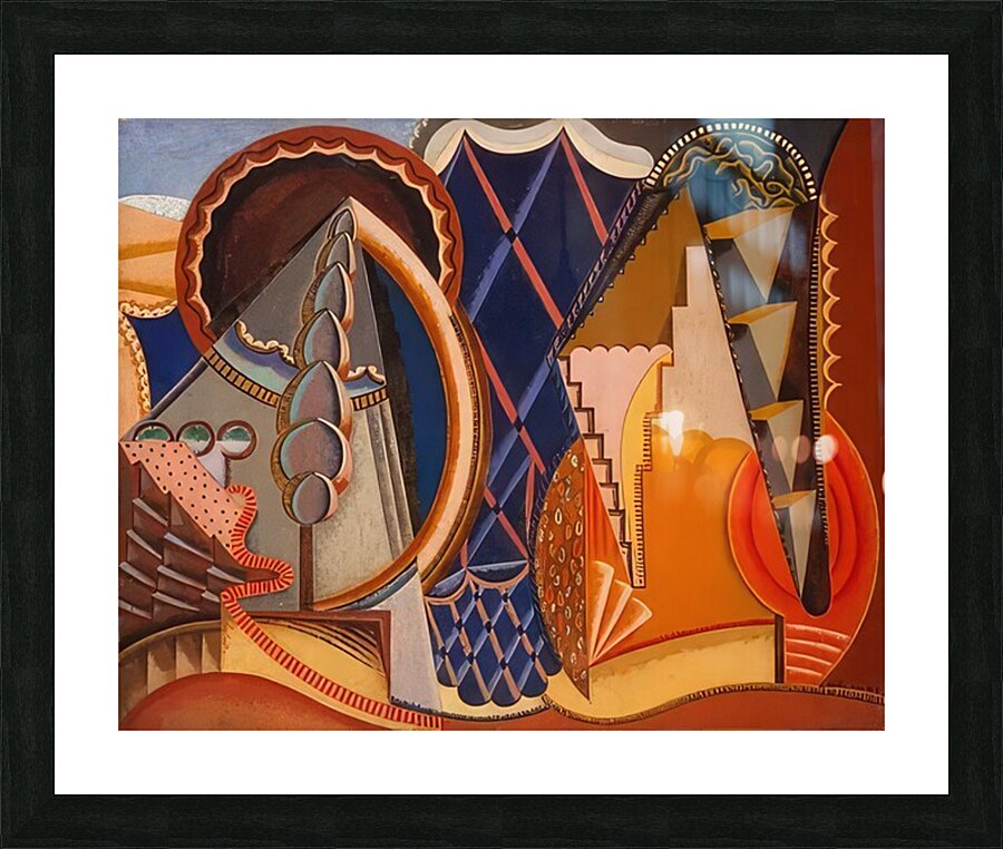 Auguste Herbin 32 Picture Frame print