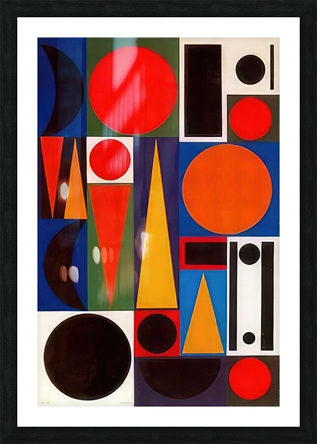 Auguste Herbin 33 Picture Frame print