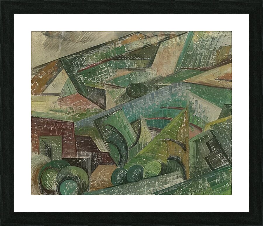 Auguste Herbin 38 Picture Frame print