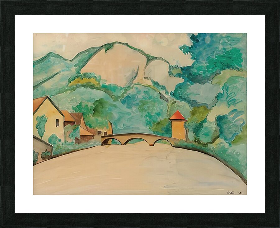 Auguste Herbin 39 Picture Frame print