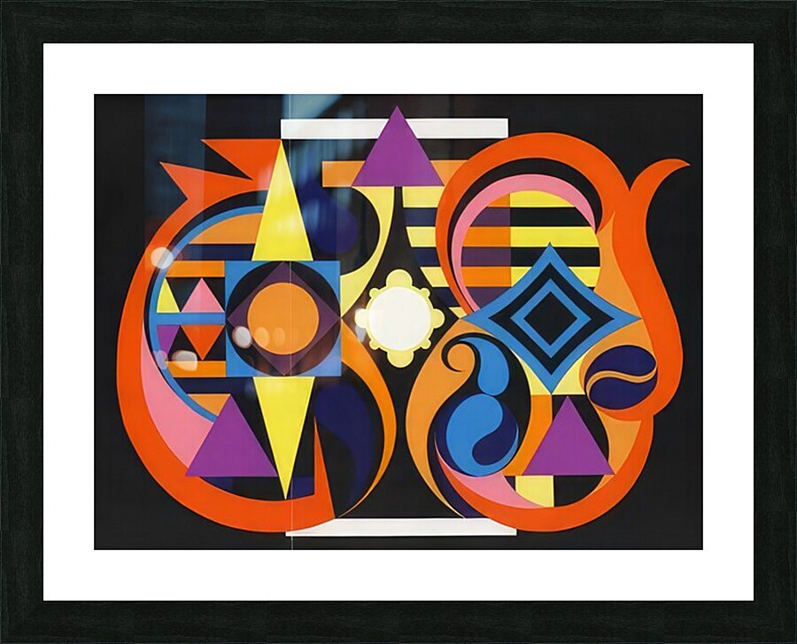 Auguste Herbin 44 Picture Frame print