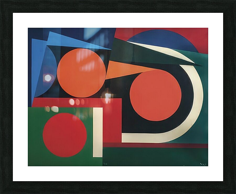 Auguste Herbin 50 Picture Frame print