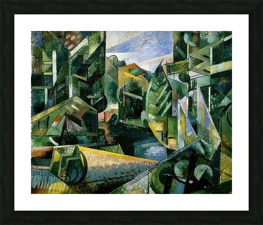 Auguste Herbin 52 Picture Frame print