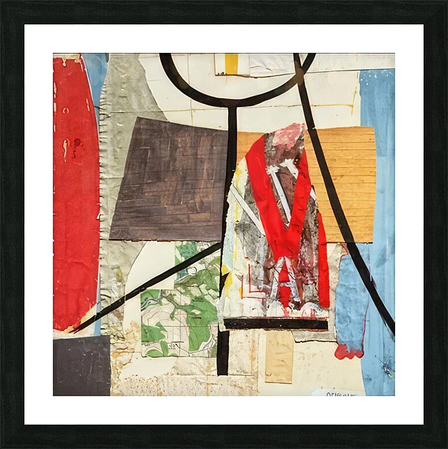 Robert Motherwell 4 Picture Frame print