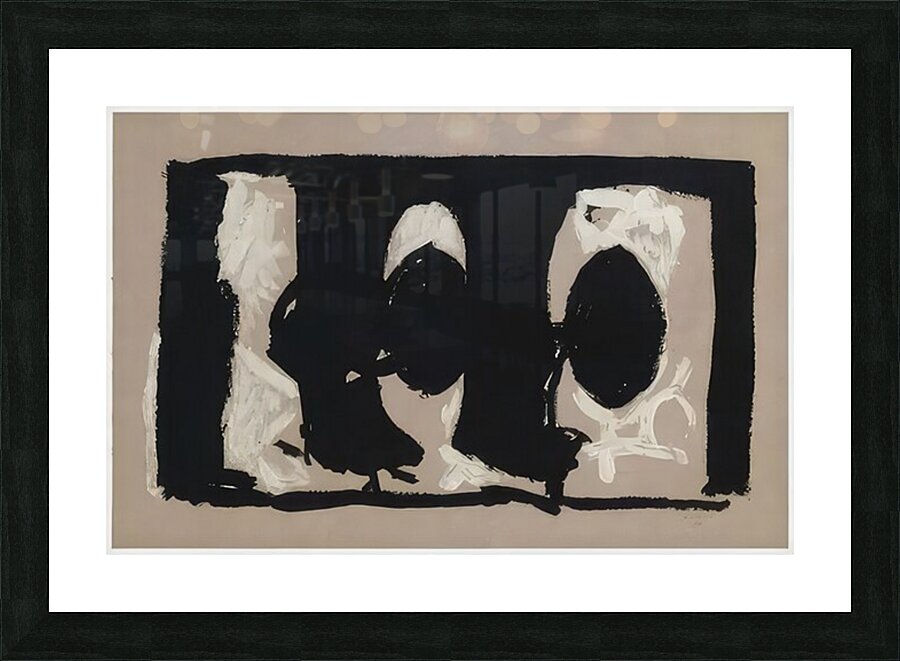 Robert Motherwell 16 Picture Frame print
