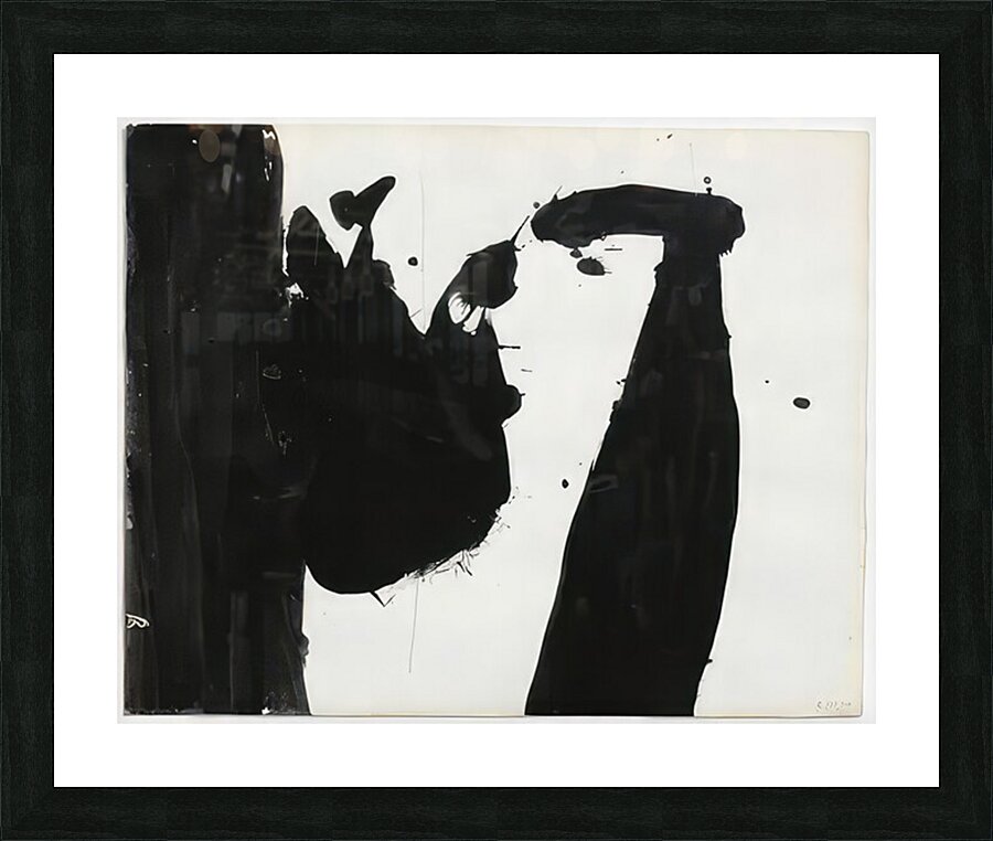 Robert Motherwell 48 Picture Frame print