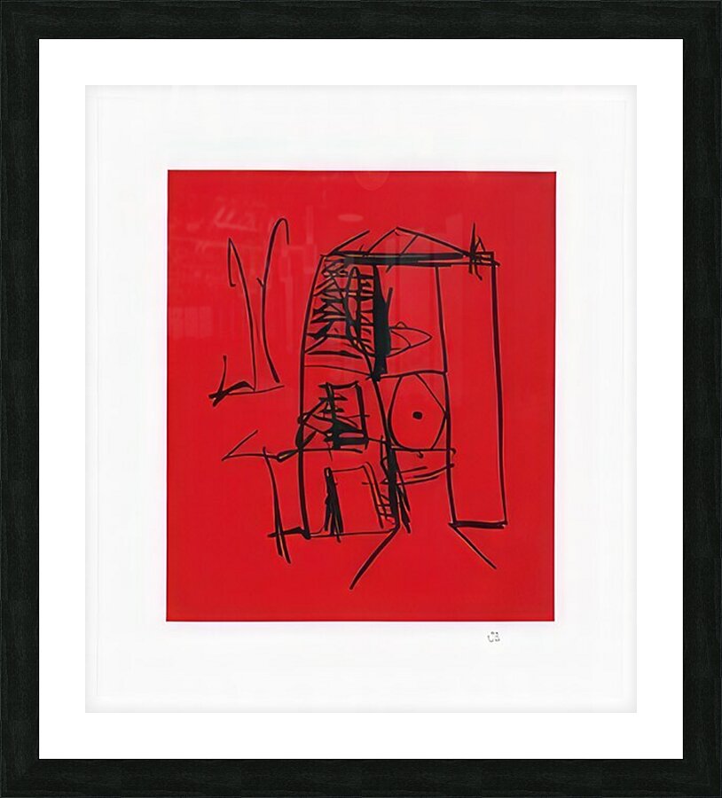 Robert Motherwell 49 Picture Frame print