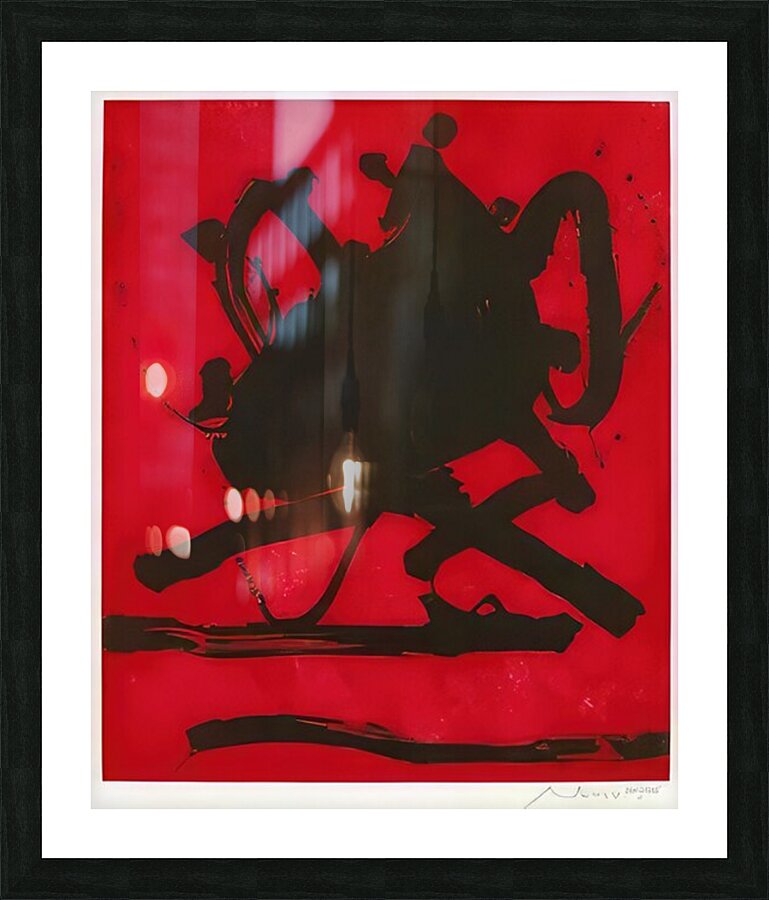 Robert Motherwell 50 Picture Frame print