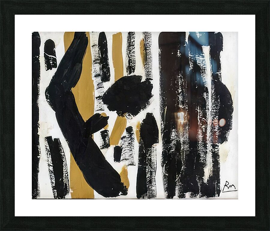 Robert Motherwell 52 Picture Frame print