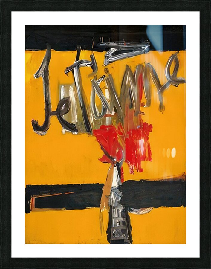 Robert Motherwell 14 Picture Frame print