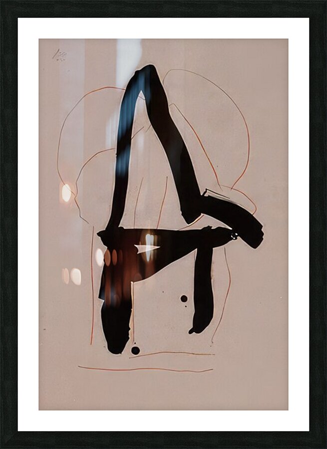 Robert Motherwell 18 Picture Frame print