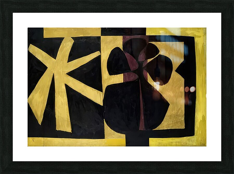 Robert Motherwell 20 Picture Frame print