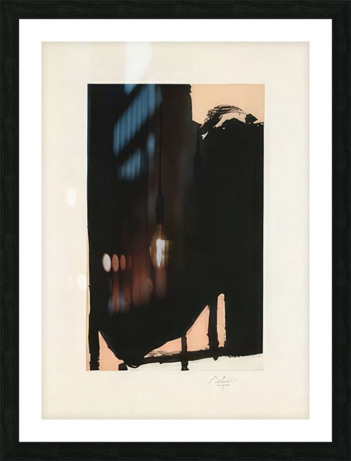 Robert Motherwell 24 Picture Frame print