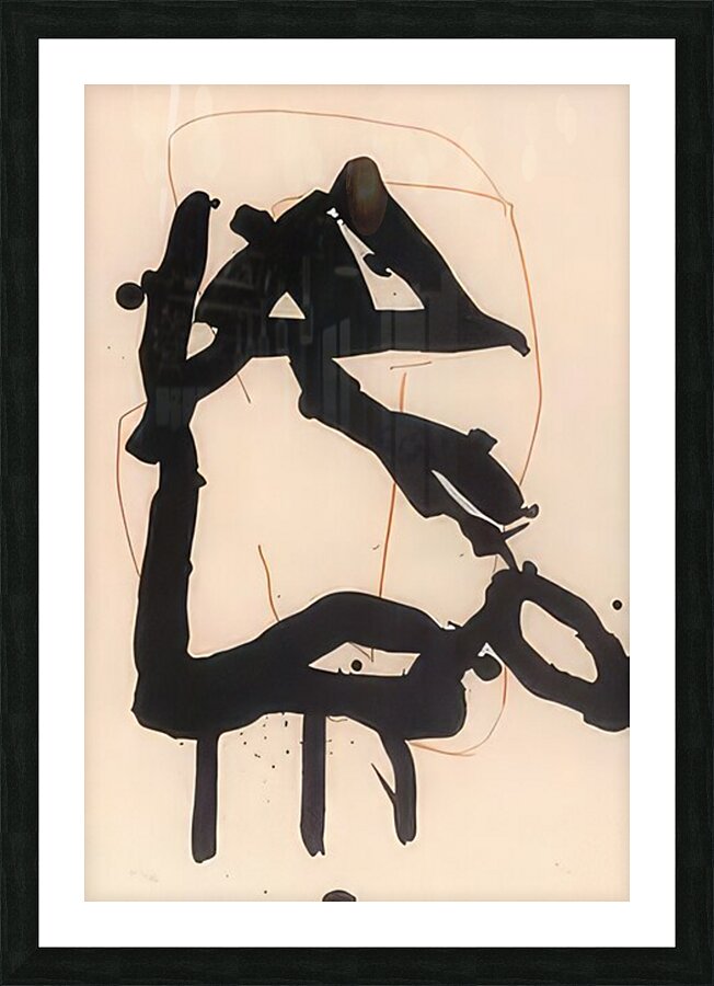 Robert Motherwell 42 Picture Frame print