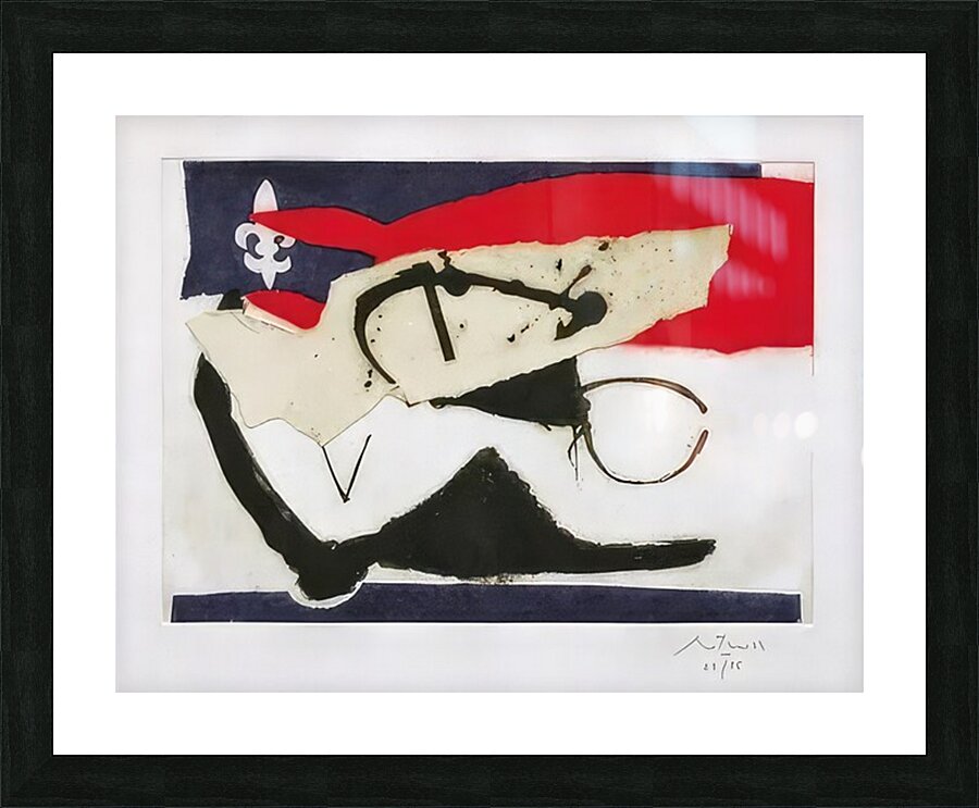 Robert Motherwell 47 Picture Frame print