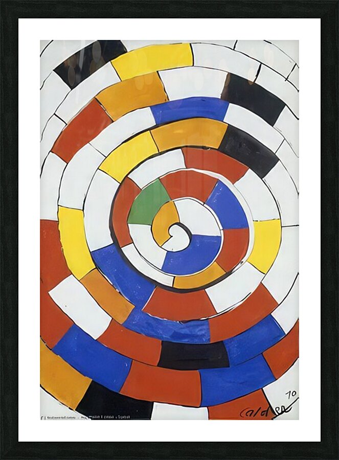 Alexander Calder 3 Picture Frame print