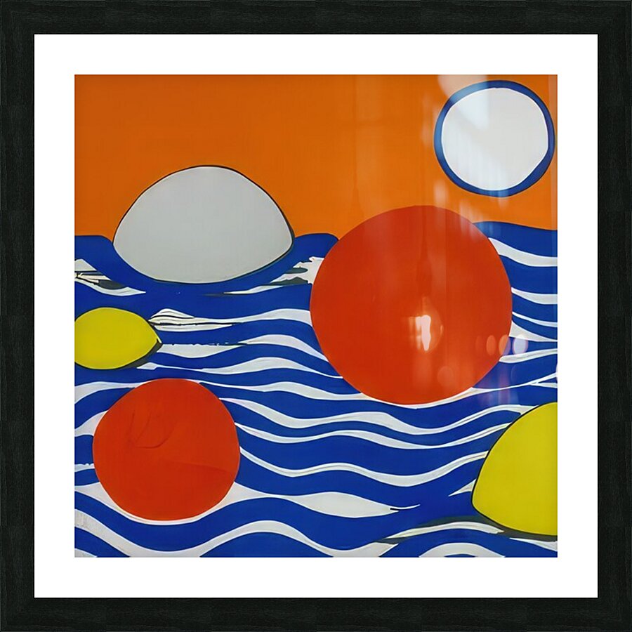 Alexander Calder 5 Picture Frame print