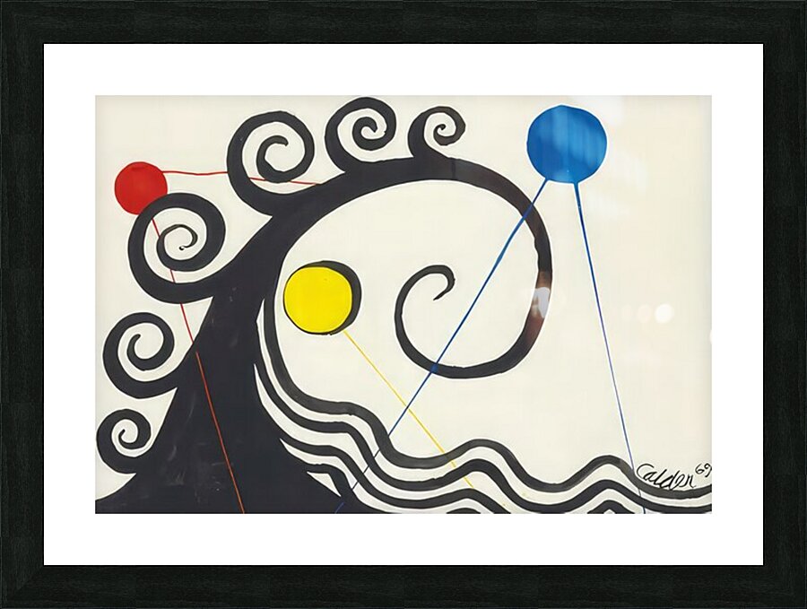 Alexander Calder 6 Picture Frame print
