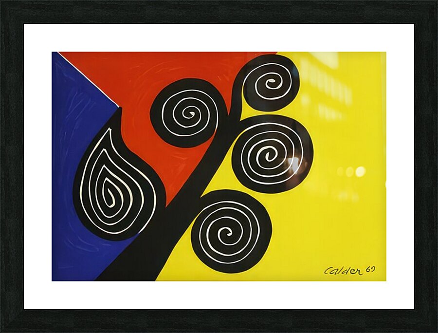 Alexander Calder 9 Picture Frame print