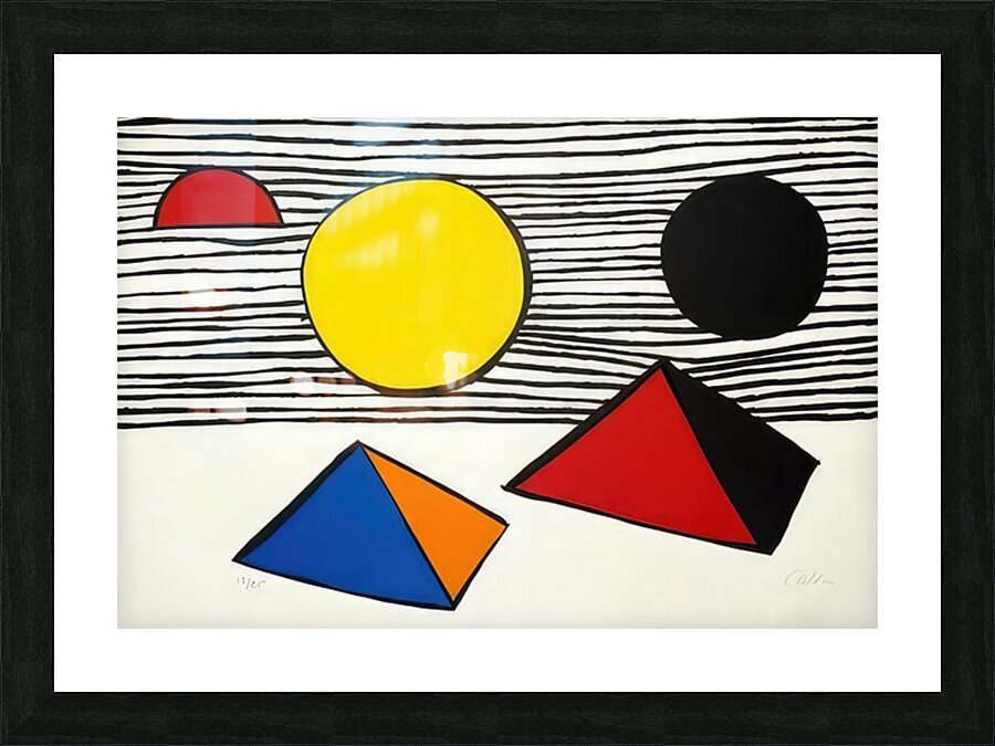 Alexander Calder 10 Picture Frame print