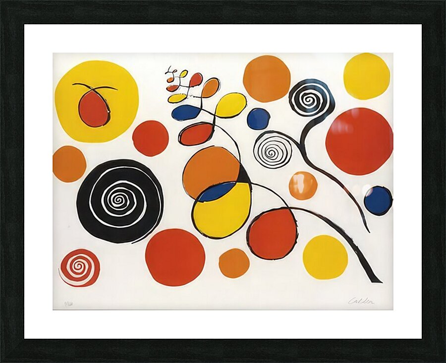 Alexander Calder 11 Picture Frame print