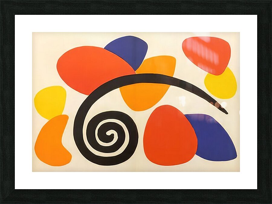 Alexander Calder 12 Picture Frame print