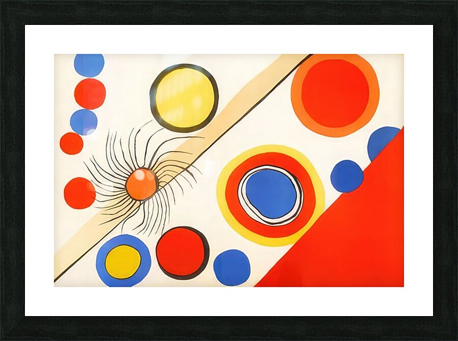 Alexander Calder 19 Picture Frame print